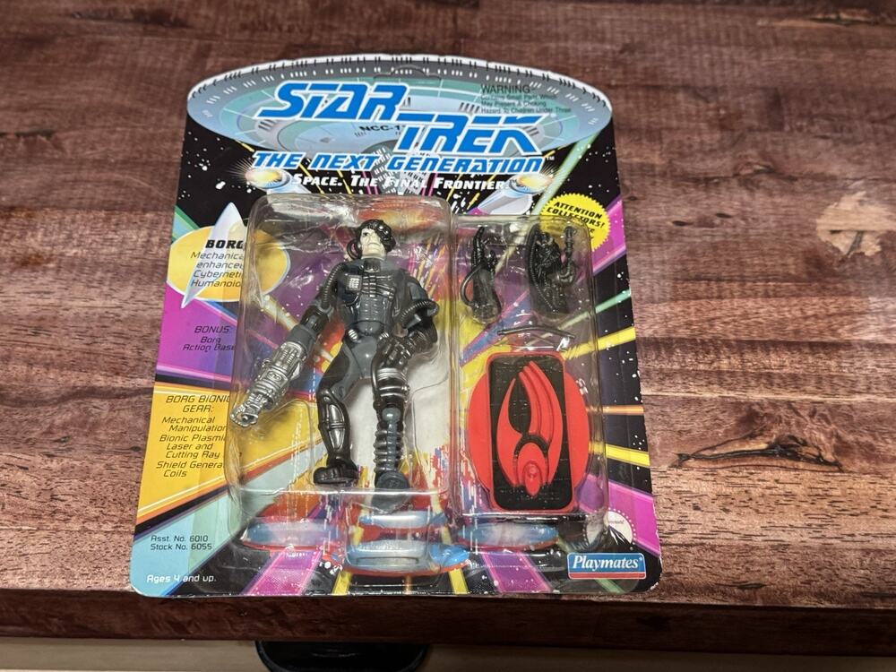 Star Trek The Next Generation Borg w/Playmates Protector 1992 *Asian Variant*